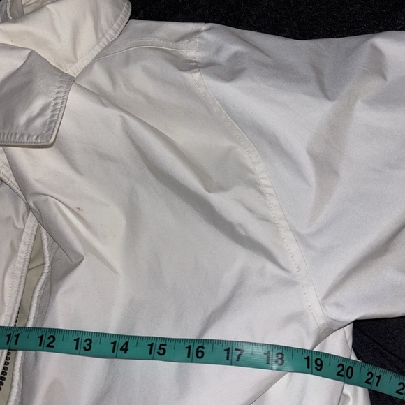 Liz Claiborne The Micro off white golf light jacket Sz M - Picture 10 of 16